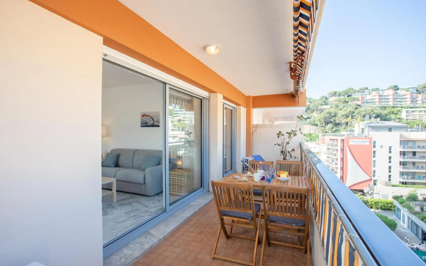 La Perle 2P Vue Mer Terrasse 2 Mins Plage Garage Clim Roquebrune-Cap-Martin Appartement