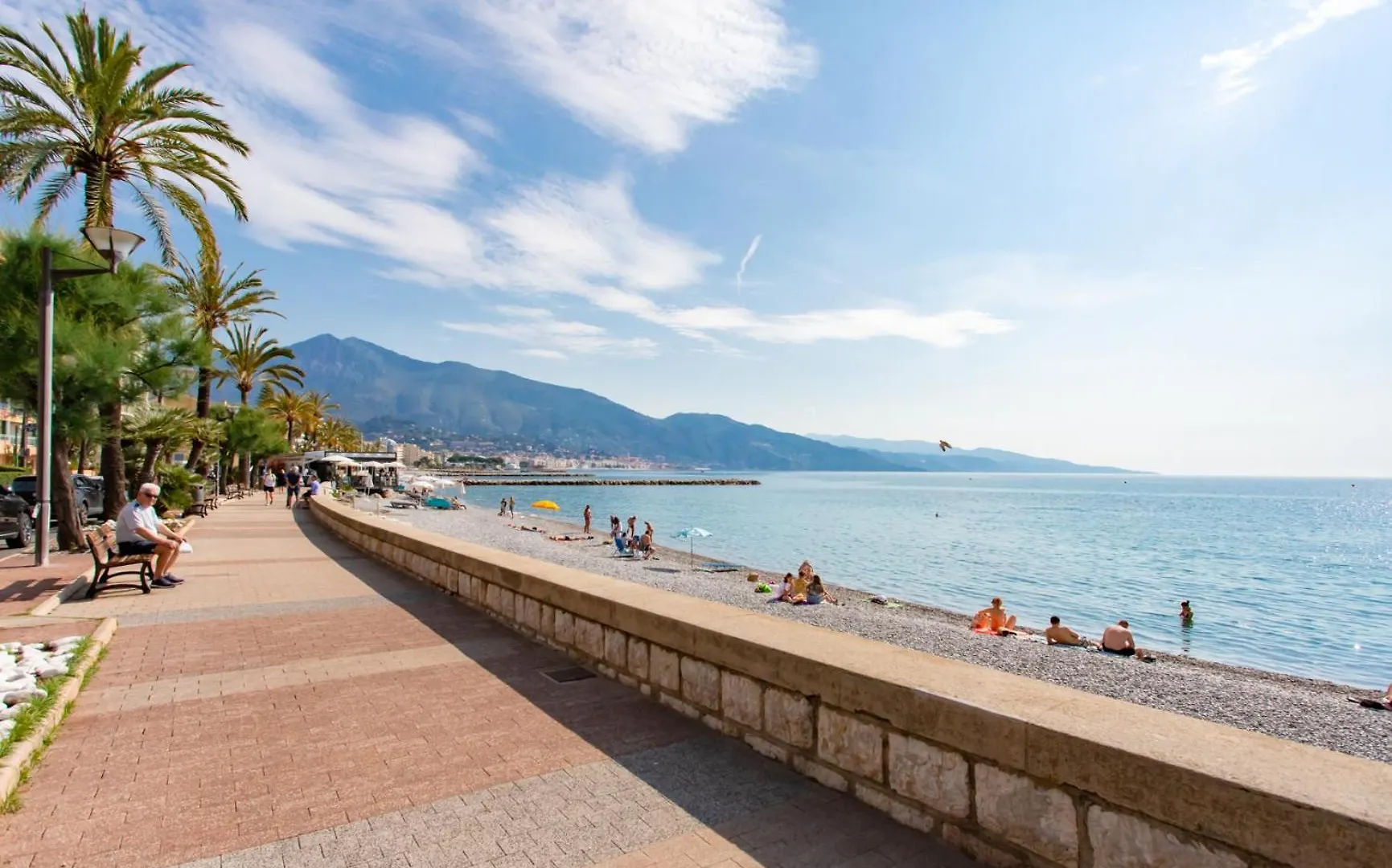 Appartement La Perle 2P Vue Mer Terrasse 2 Mins Plage Garage Clim Roquebrune-Cap-Martin
