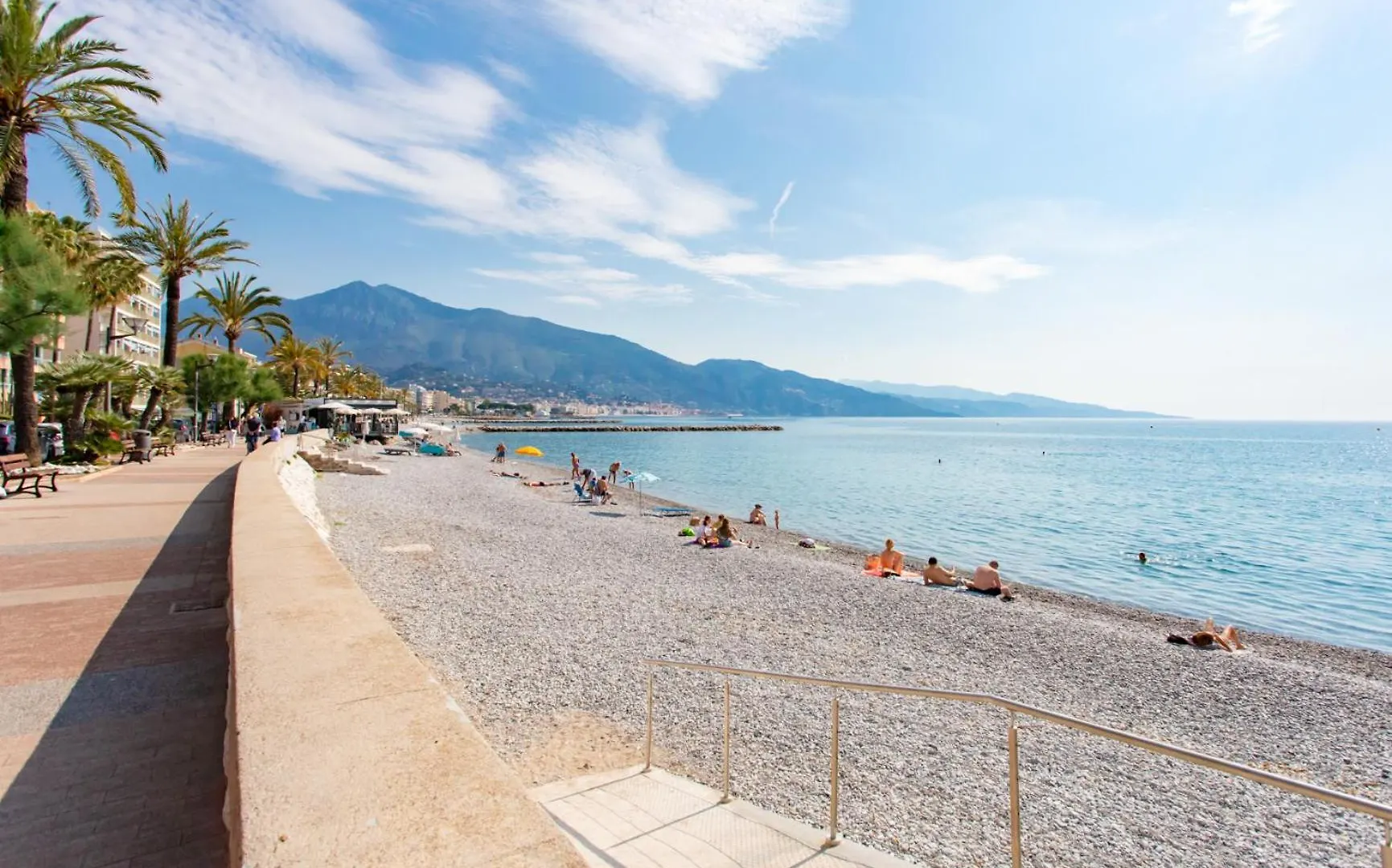 La Perle 2P Vue Mer Terrasse 2 Mins Plage Garage Clim Roquebrune-Cap-Martin France