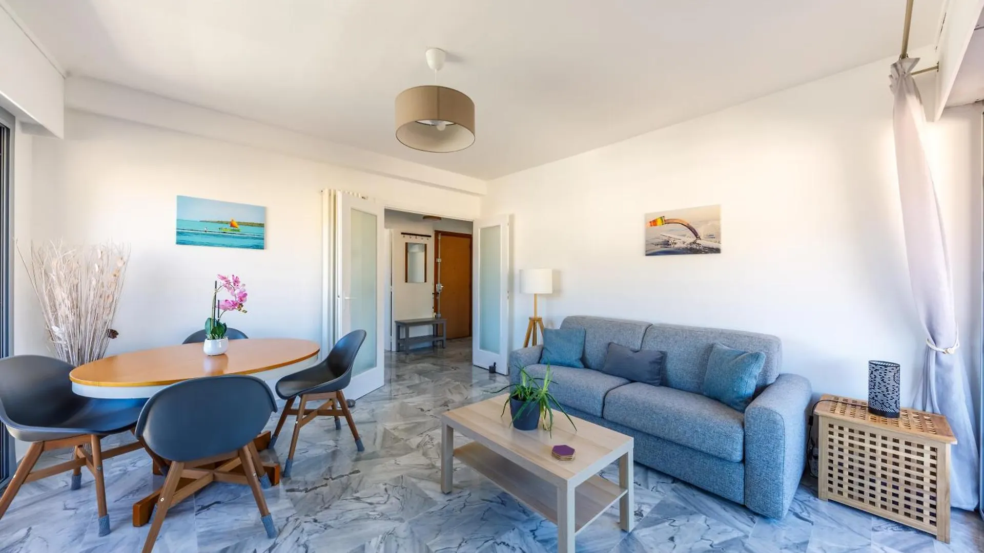 La Perle 2P Vue Mer Terrasse 2 Mins Plage Garage Clim Roquebrune-Cap-Martin 0*,